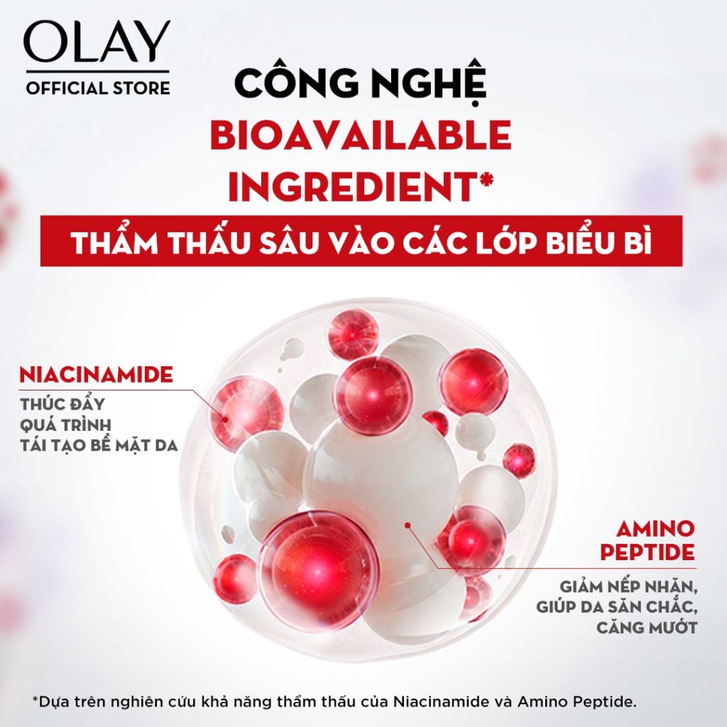 Serum Tinh Chất Olay Regenerist Dưỡng Da Căng Mướt, Sáng Khỏe & Phục Hồi Dấu Hiệu Lão Hóa 50ml