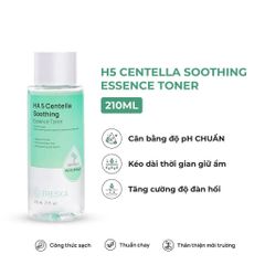 Nước hoa hồng Freska HA 5 Centella Soothing Essence Toner 210ml