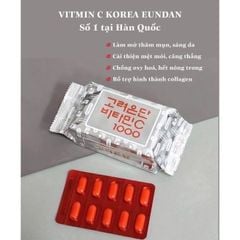 Viên uống Vitamin C 1000mg Korea Eundan Hàn Quốc 120 viên