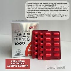 Viên uống Vitamin C 1000mg Korea Eundan Hàn Quốc 120 viên