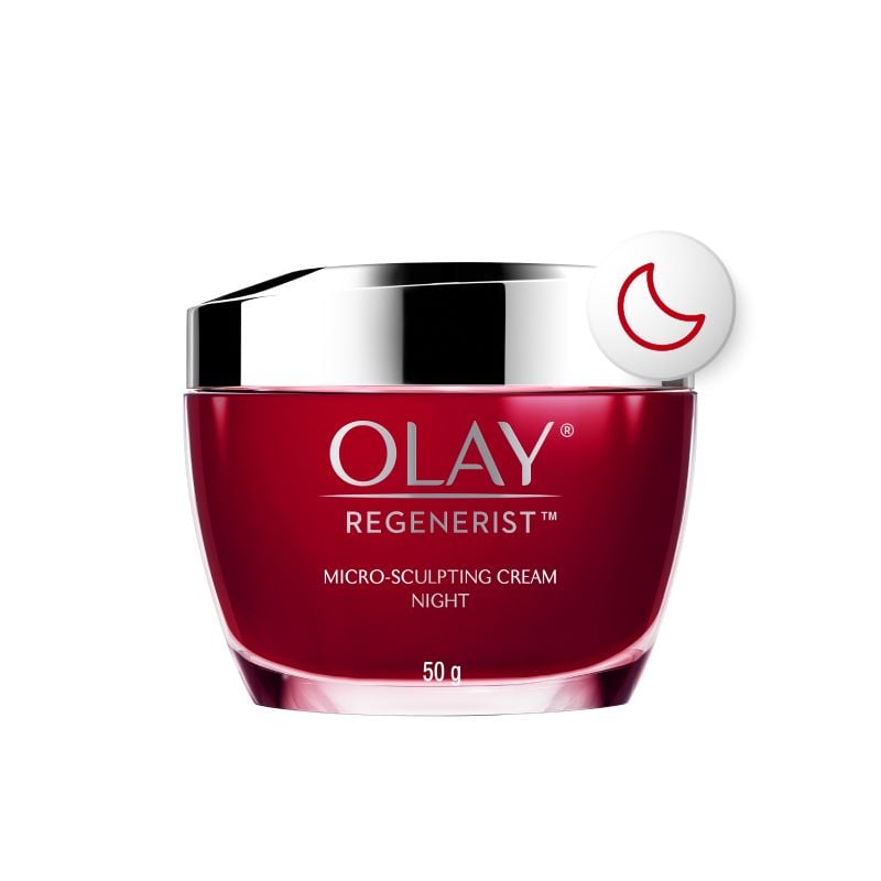 Kem Dưỡng Ẩm Olay Ngừa Lão Hóa Da Regenerist Micro-Sculpting Cream Night 50g