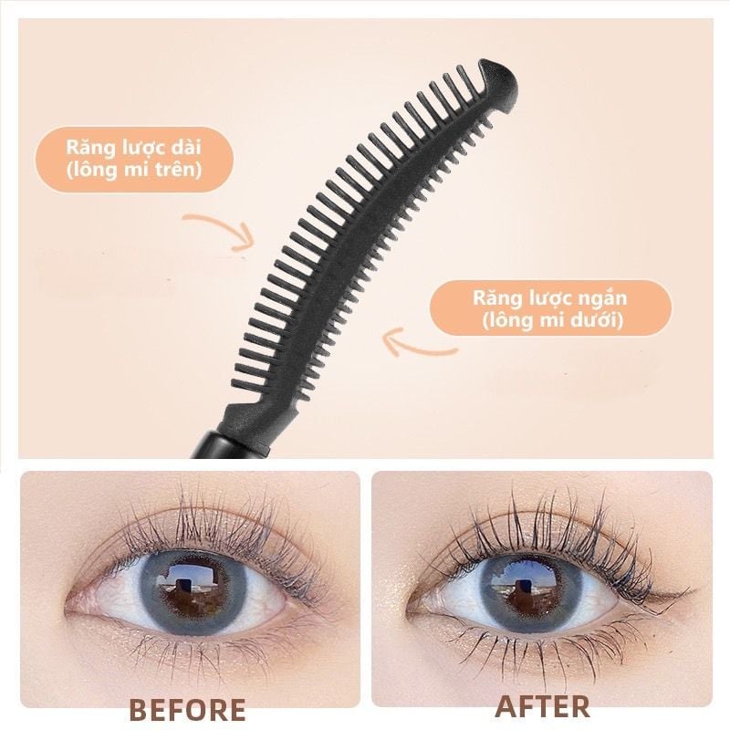 Mascara Chống Nước Ukiss Eyelashes Base 5g