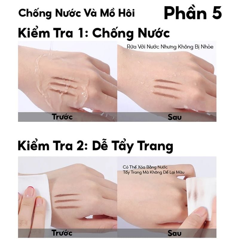 Chì Kẻ Mày Hai Đầu Colorkey Lâu Trôi The Rapid Eyebrow Pencil 0.07g