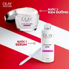 Serum Tinh Chất Olay Luminous Niacinamide + AHA Dưỡng Sáng Da, Mờ Thâm Mụn 30ml