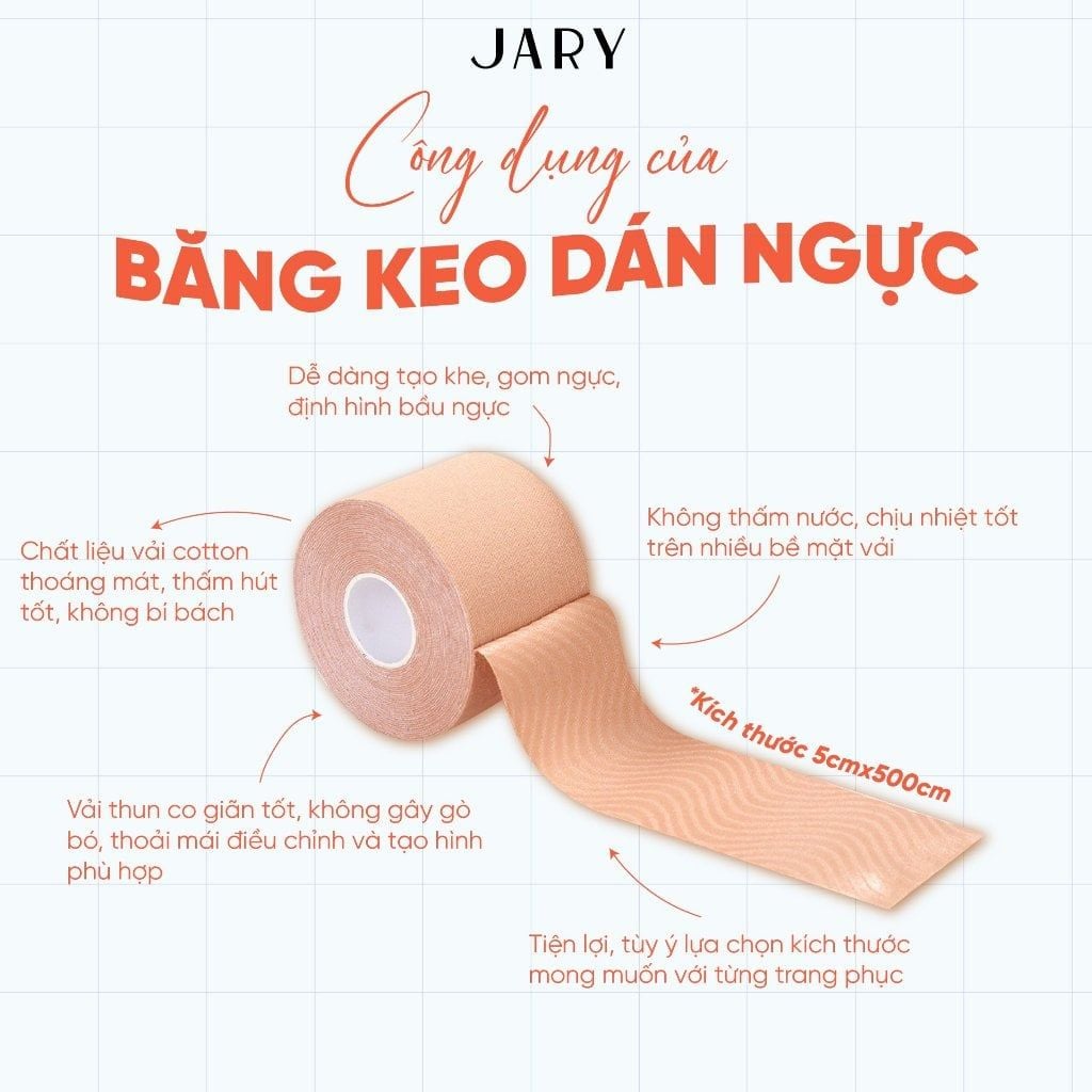 Miếng dán ngực silicone Jary Nipple Covers