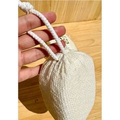 Bông Tắm Tạo Bọt Sợi Cotton Và Lụa Tơ Tằm Seiwa Pro