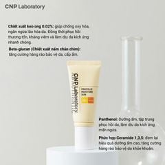 Kem chống nắng keo ong cấp ẩm cho da hỗn hợp thiên khô CNP Propolis Moisture Sun 50ml
