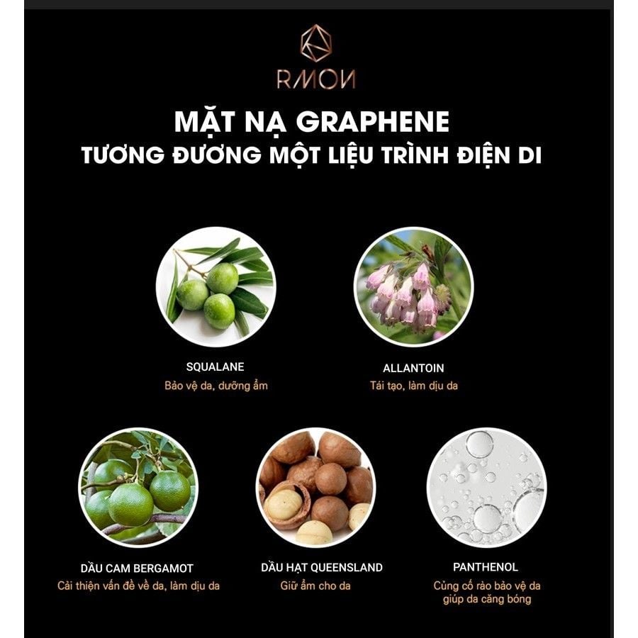 Mặt Nạ Dưỡng Da Chuyên Sâu Rmon White Label Dia Intensive Mask 25ml