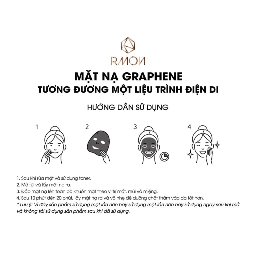 Mặt Nạ Dưỡng Da Chuyên Sâu Rmon White Label Dia Intensive Mask 25ml