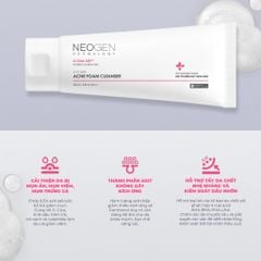 Sữa Rửa Mặt Neogen Làm Sáng Da, Sạch Sâu Dermalogy A-clear Acne Foam Cleanser 150ml