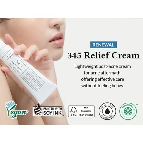 Kem dưỡng ẩm, phục hồi da Dr.Althea 345 Relief Cream 50ml