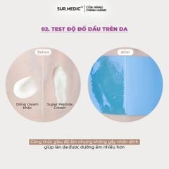 Kem Dưỡng Sur.Medic+ Hỗ Trợ Nâng Cơ, Cải Thiện Độ Đàn Hồi, Căng Mịn Super Peptide 100 Collagen Lifting Cream