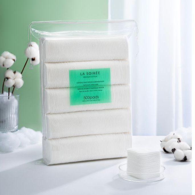 Bông tẩy Trang Siêu Mềm Mịn La Soirée Premium Cotton