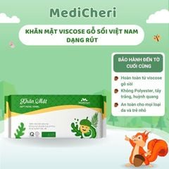 Khăn Mặt Khô MediCheri Dùng 1 Lần Lau Khô, Lau Ướt