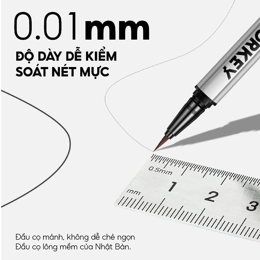 Bút Kẻ Mắt Nước Colorkey Lâu Trôi Floating Color Liquid Eyeliner 0.5ml
