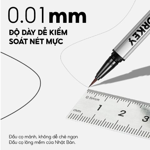 Bút Kẻ Mắt Nước Colorkey Lâu Trôi Floating Color Liquid Eyeliner 0.5ml