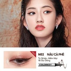 Bút Kẻ Mắt Nước Colorkey Lâu Trôi Floating Color Liquid Eyeliner 0.5ml