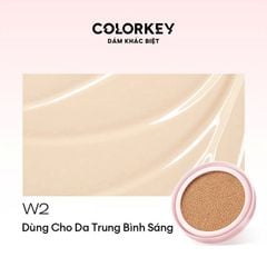 Phấn nước Colorkey Long Lasting Flawless Brightening Cushion Cream SPF 50+ PA++++ 11g