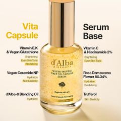 Serum Tinh Chất d'Alba Viên Nang Cải Thiện Nám Tàng Nhan Dưỡng Sáng Da 50ml