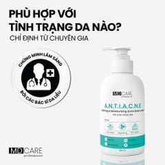 Sữa Dưỡng Thể Dành Cho Da Mụn MD CARE Anti Acne Calming & Moisturizing Acne Body Lotion 200Ml