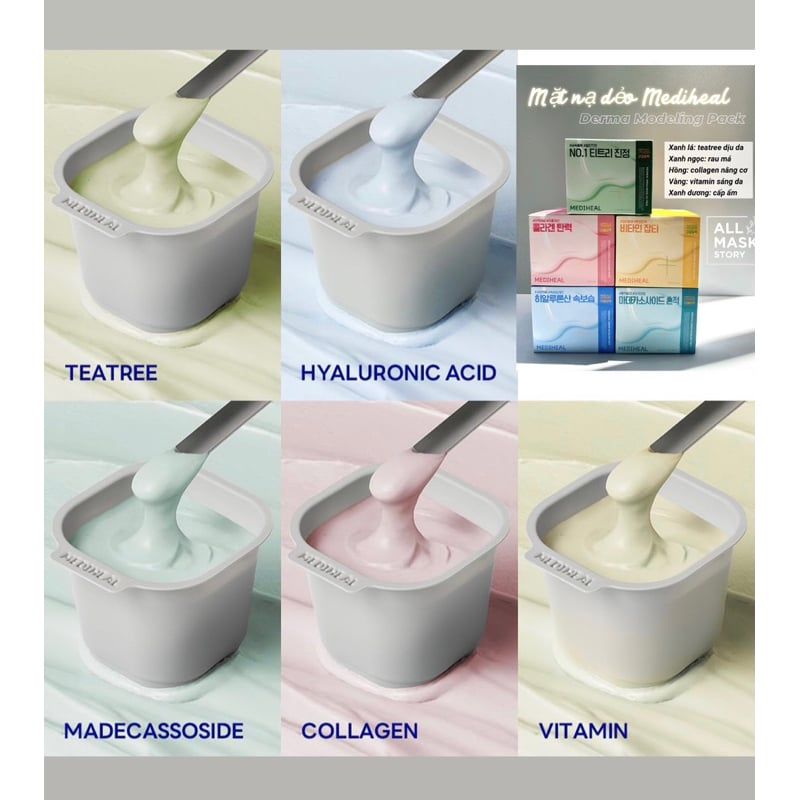 Mặt Nạ Dẻo Mediheal Derma Modeling Pack