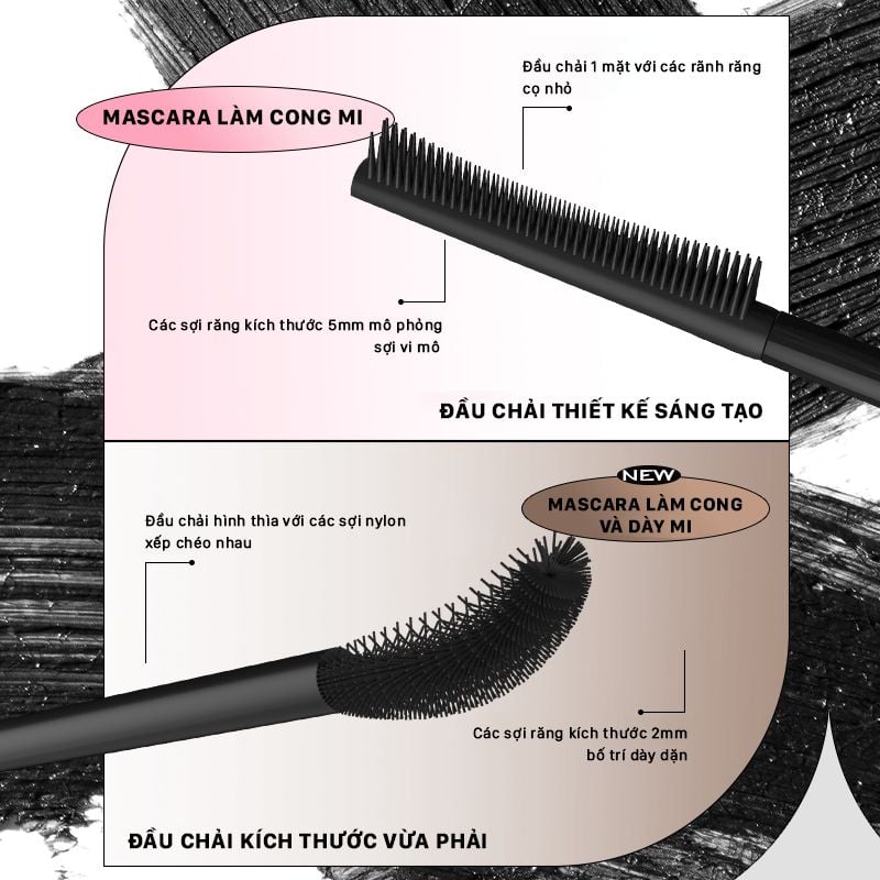 Mascara Chống Nước Ukiss Eyelashes Base 5g