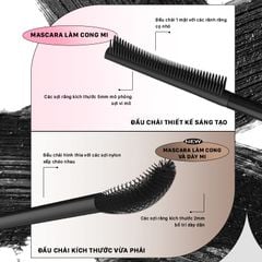 Mascara Chống Nước Ukiss Eyelashes Base 5g