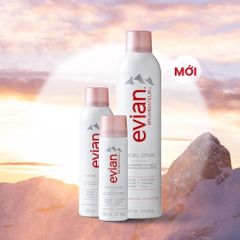 Xịt Khoáng Làm Dịu Và Cấp Ẩm Evian