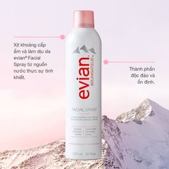 Xịt Khoáng Làm Dịu Và Cấp Ẩm Evian