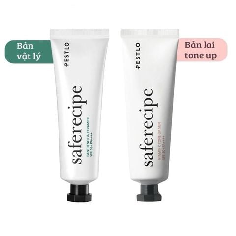 Kem chống nắng PESTLO SafeRecipe Panthenol & Ceramide / Niamin C Tone Up Sun 50ml