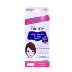 Miếng Dán Mũi Lột Mụn Bioré Pore Pack Black
