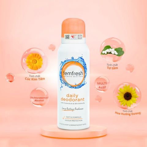 Xịt Thơm Vùng Kín Femfresh 125ml