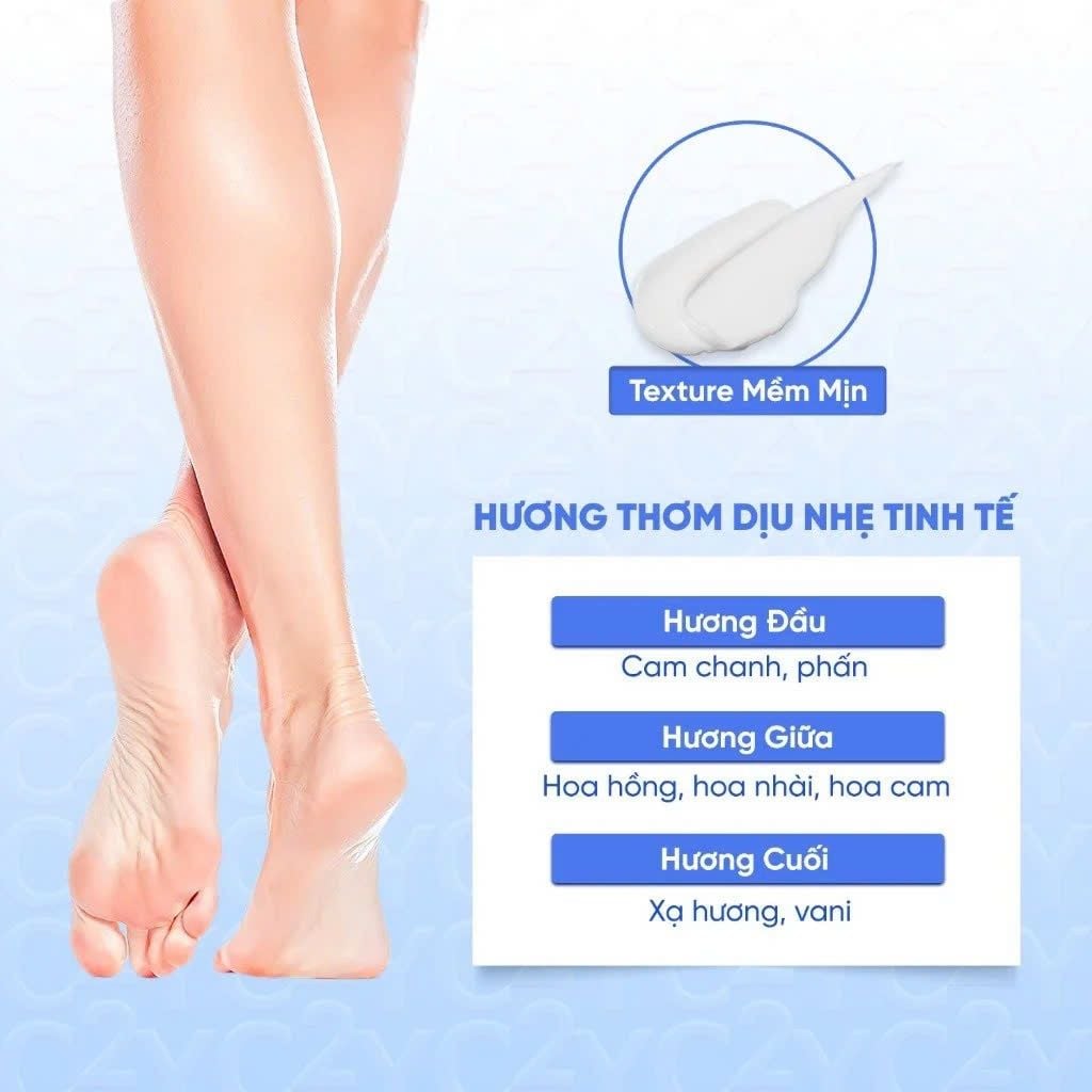 Kem Dưỡng Chân Vaseline Deep Moisture Foot Cream – 60ml