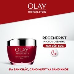 Kem Dưỡng Ẩm Olay Ngừa Lão Hóa Da Regenerist Micro-Sculpting Cream Night 50g