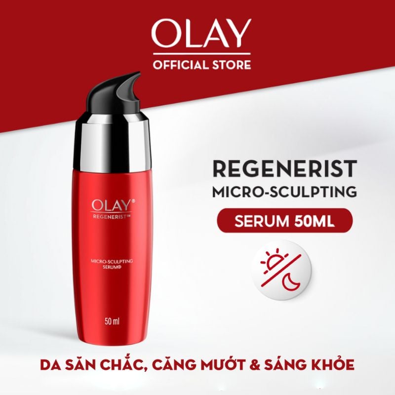 Serum Tinh Chất Olay Regenerist Dưỡng Da Căng Mướt, Sáng Khỏe & Phục Hồi Dấu Hiệu Lão Hóa 50ml