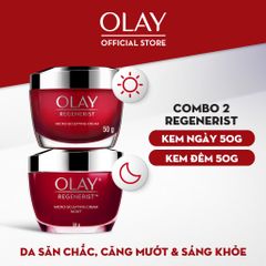 Kem Dưỡng Ẩm Olay Ngừa Lão Hóa Da Regenerist Micro-Sculpting Cream Night 50g