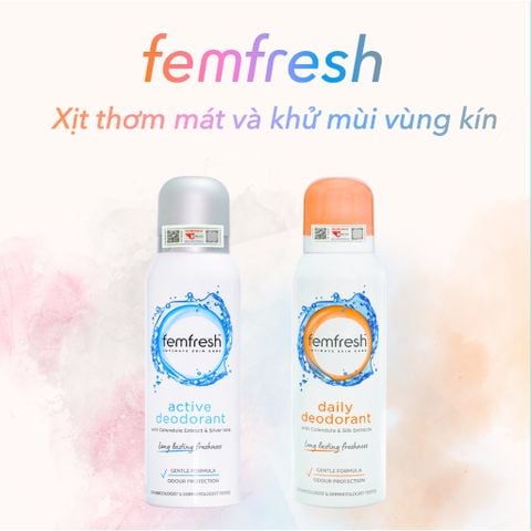Xịt Thơm Vùng Kín Femfresh 125ml