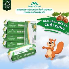 Khăn Mặt Khô MediCheri Dùng 1 Lần Lau Khô, Lau Ướt