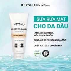 Sữa Rửa Mặt KEYSHU Làm Sạch Dịu Nhẹ Dành Cho Mọi Loại Da
