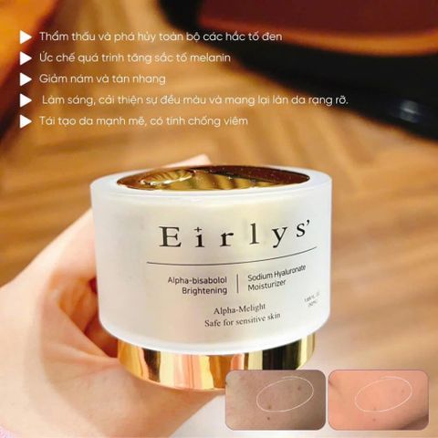 Kem Đêm dưỡng trắng giảm nám da Eirlys' Alpha-Melight™ Cream 50ML