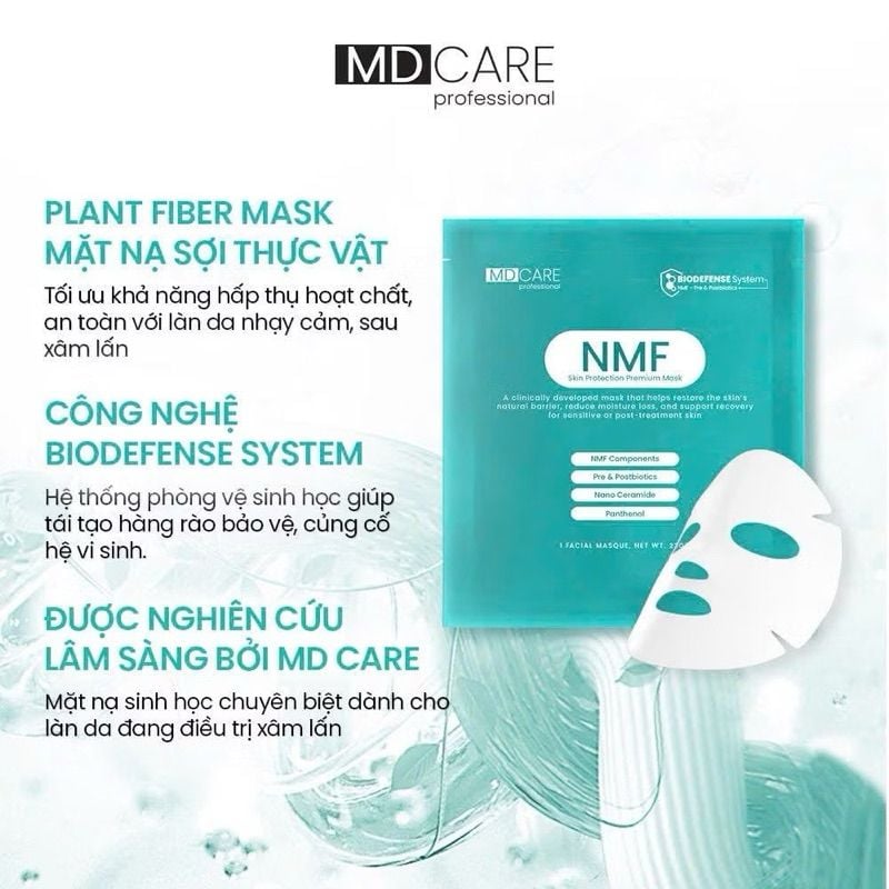 Mặt Nạ MD Care NMF Skin Protection Premium Mask Cấp Ẩm 23g
