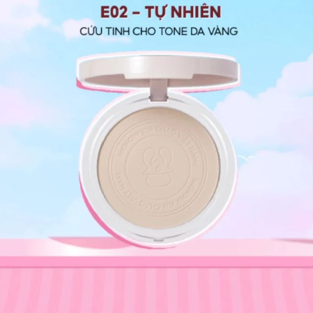 Phấn Phủ Nén MENOW Kiềm Dầu, Không Thấm Nước Matte Tulle Makeup Powder 8.5g
