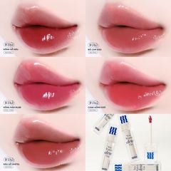 [New][NEW DEW] Son Tint Bóng Merzy Dạng Thạch, Bền Màu, Lâu Trôi Cho Đôi Môi Căng Mọng, Ẩm Mịn The Watery Dew Tint