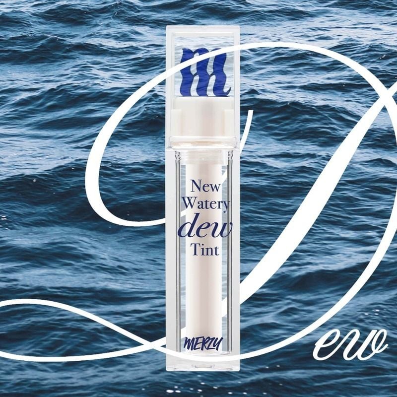 [New][NEW DEW] Son Tint Bóng Merzy Dạng Thạch, Bền Màu, Lâu Trôi Cho Đôi Môi Căng Mọng, Ẩm Mịn The Watery Dew Tint