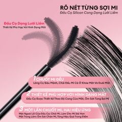 Mascara Colorkey Giúp Mi Dài & Cong Tự Nhiên