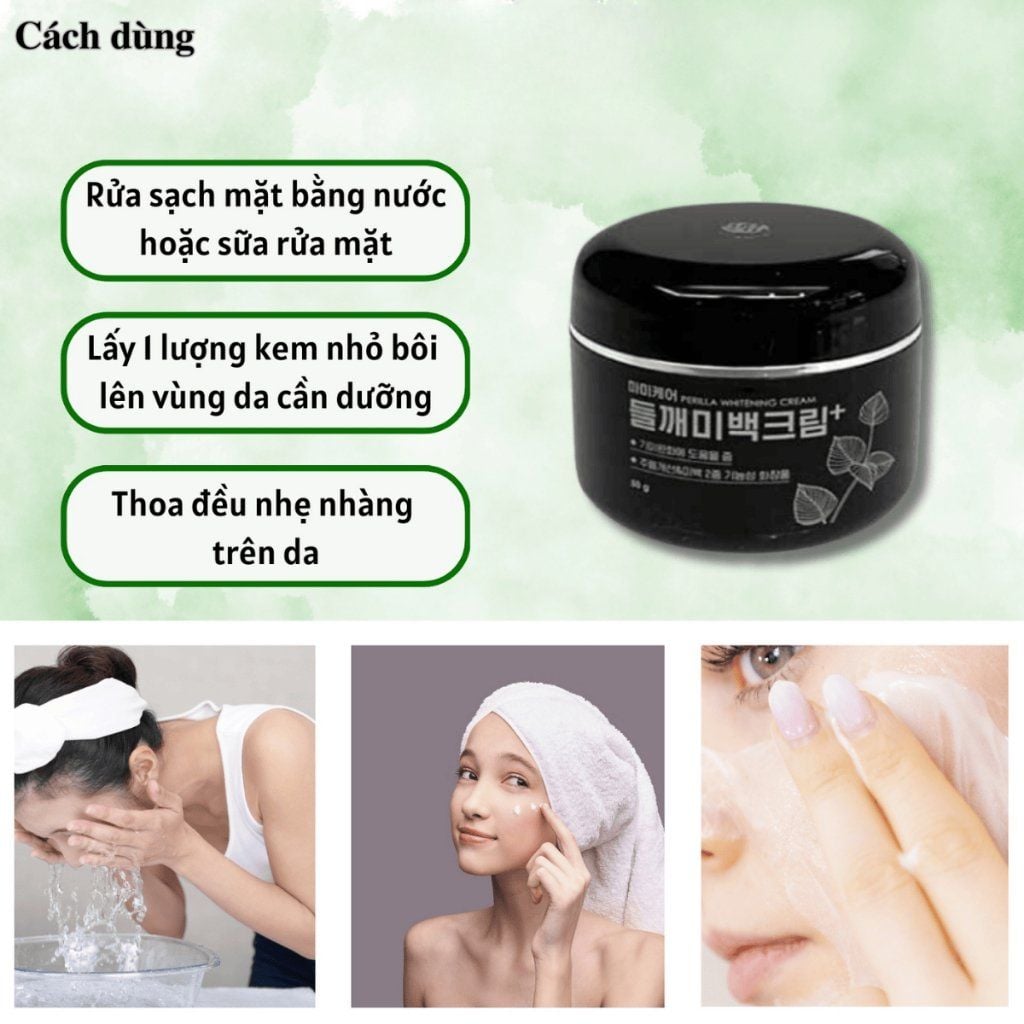 Kem Dưỡng Mờ Thâm Nám, Trắng Da Mommy Care Perilla Whitening Cream 50gr