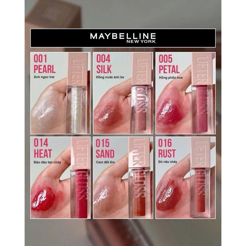 Son Bóng Maybelline New York Lifter Gloss