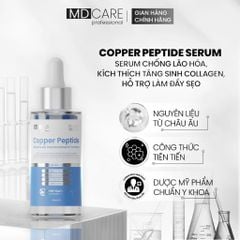 Tinh Chất Chống Lão Hóa, Tăng Sinh Collagen MD CARE Copper Peptide Serum 30ml