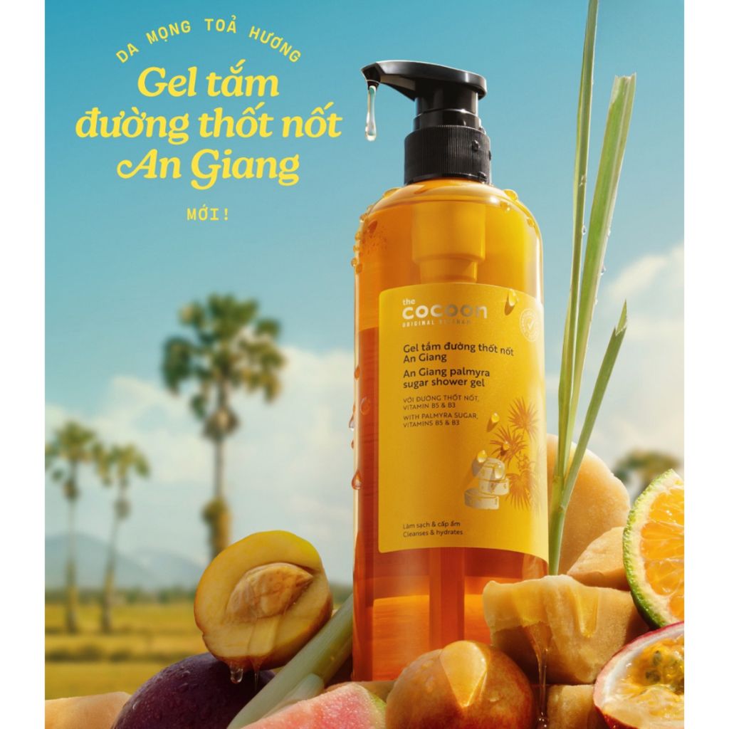 Gel tắm đường thốt nốt An Giang COCOON