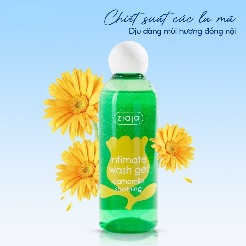 Dung Dịch Vệ Sinh Phụ Nữ Giúp Dưỡng Ẩm, Khử Mùi Ziaja Intimate Wash Gel